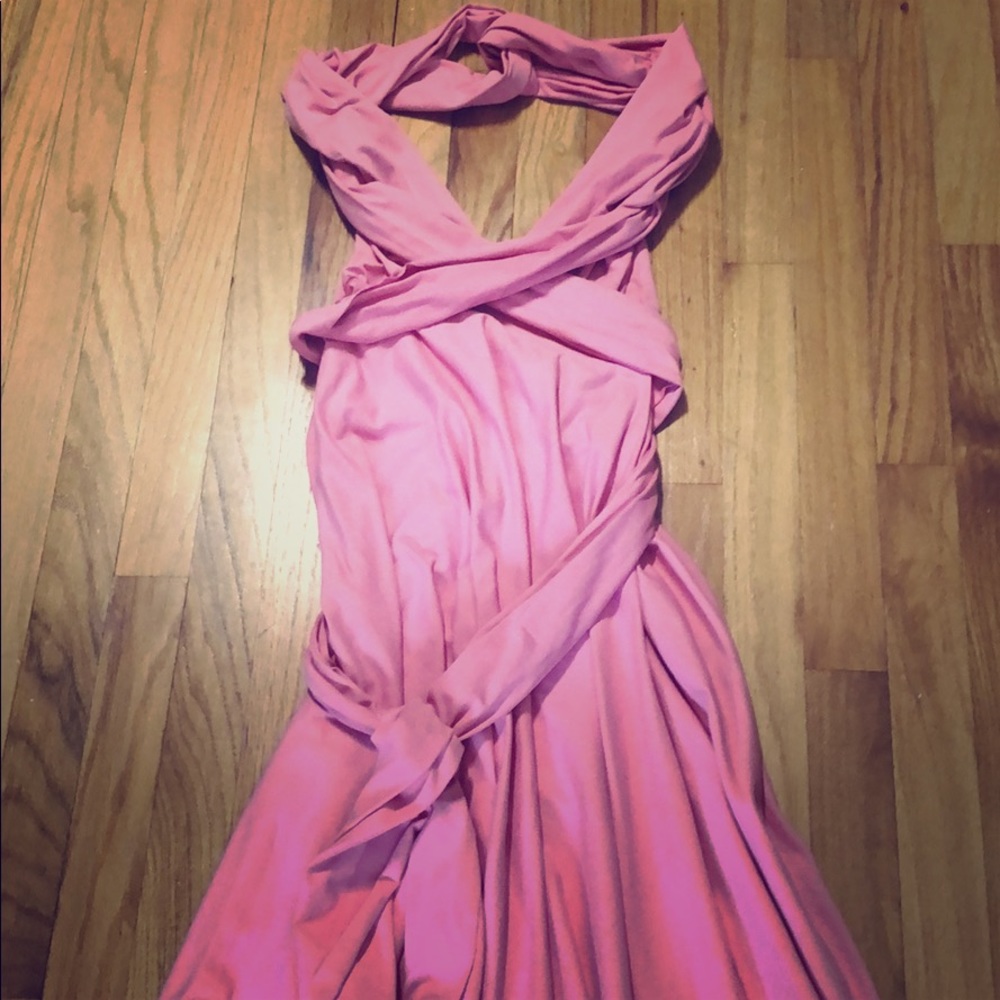 Pink Multi-Way Dress - Picture 2 of 3